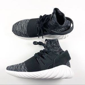 Adidas Tubular Doom PK Black Running Shoes Size 9